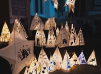 Hundreds flock to Gostrey Meadow for first Lantern Festival